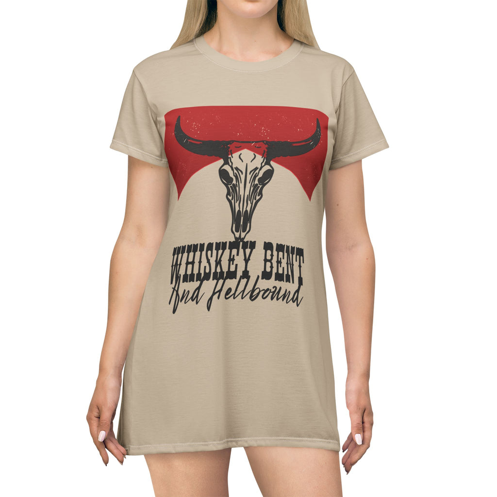 Whiskey Bent T-Shirt Dress