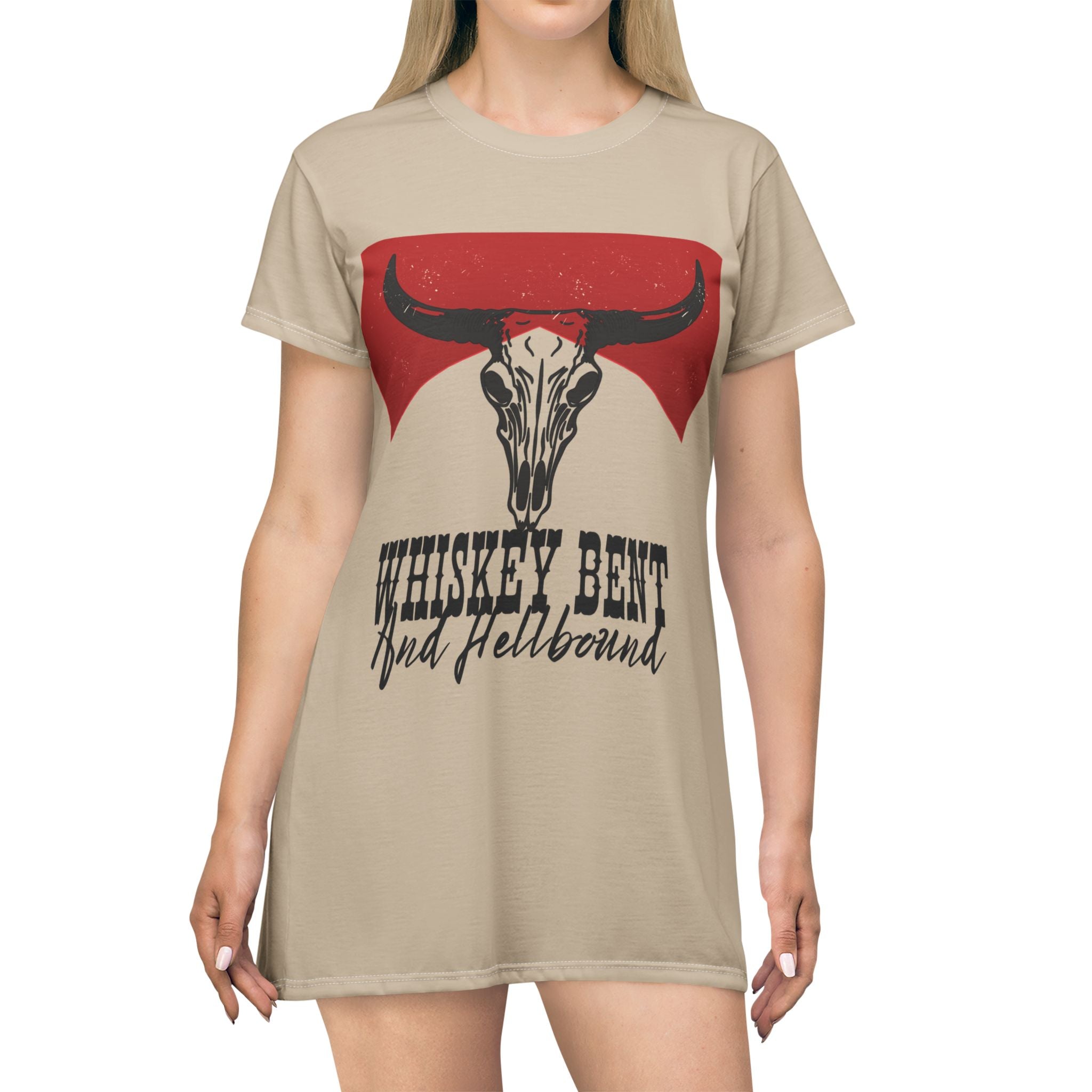 Whiskey Bent T-Shirt Dress