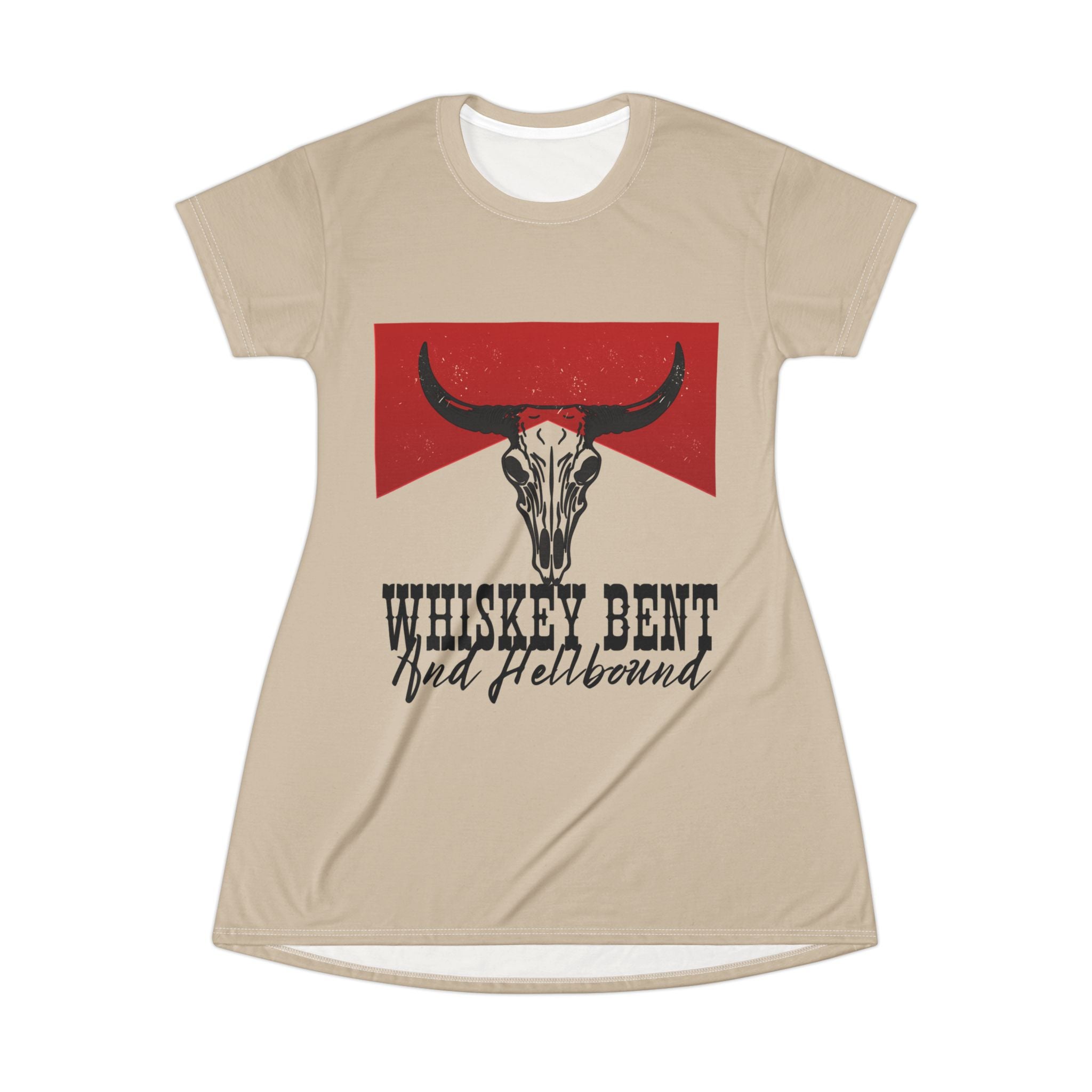 Whiskey Bent T-Shirt Dress